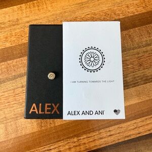 Alex and Ani Dainty Flower Sliding Charm